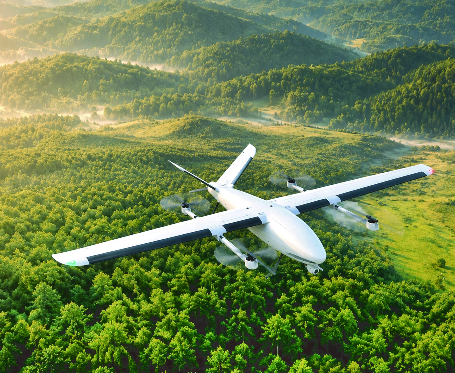 NOVER C1 long-endurance intelligent compound-wing UAV