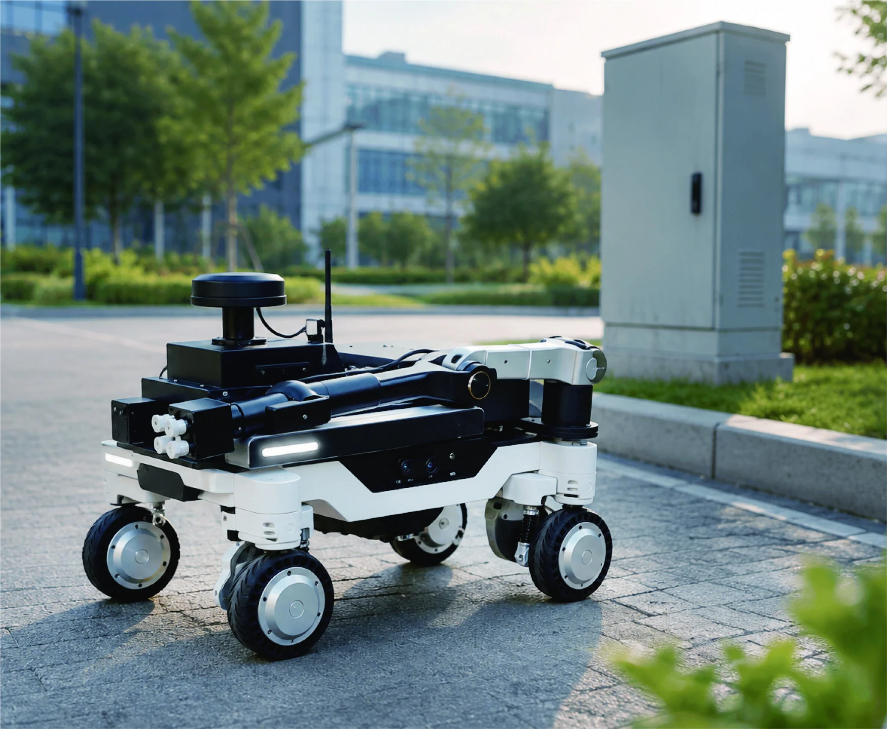 NOVER RW80 advanced autonomous wheeled intelligent operation robot