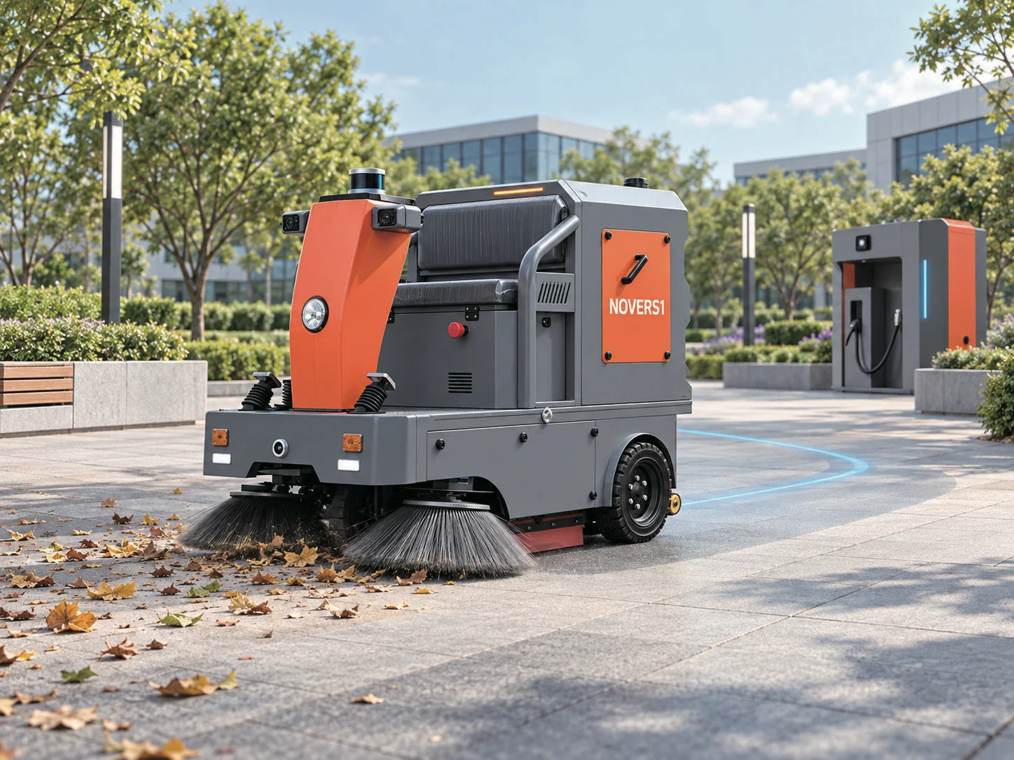 NOVER S2 intelligent sanitation cleaning vehicle