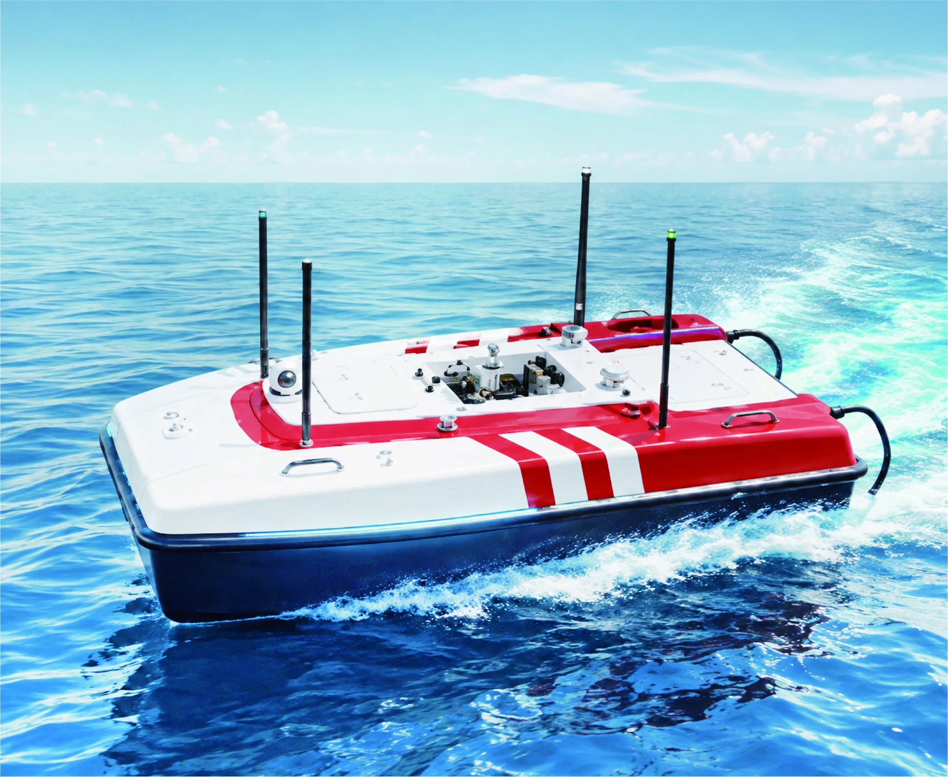 NOVER V1 maritime inspection unmanned surface vessel